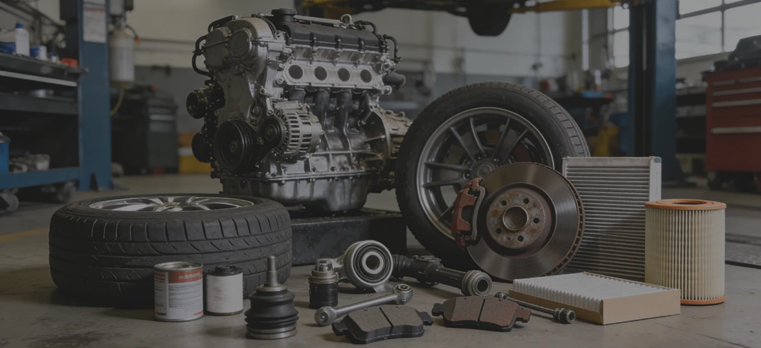 Application d'&eacute;tanch&eacute;it&eacute; de pi&egrave;ces automobiles
