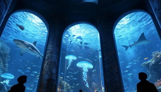 Applications d'&eacute;tanch&eacute;it&eacute; pour aquariums et grands aquariums