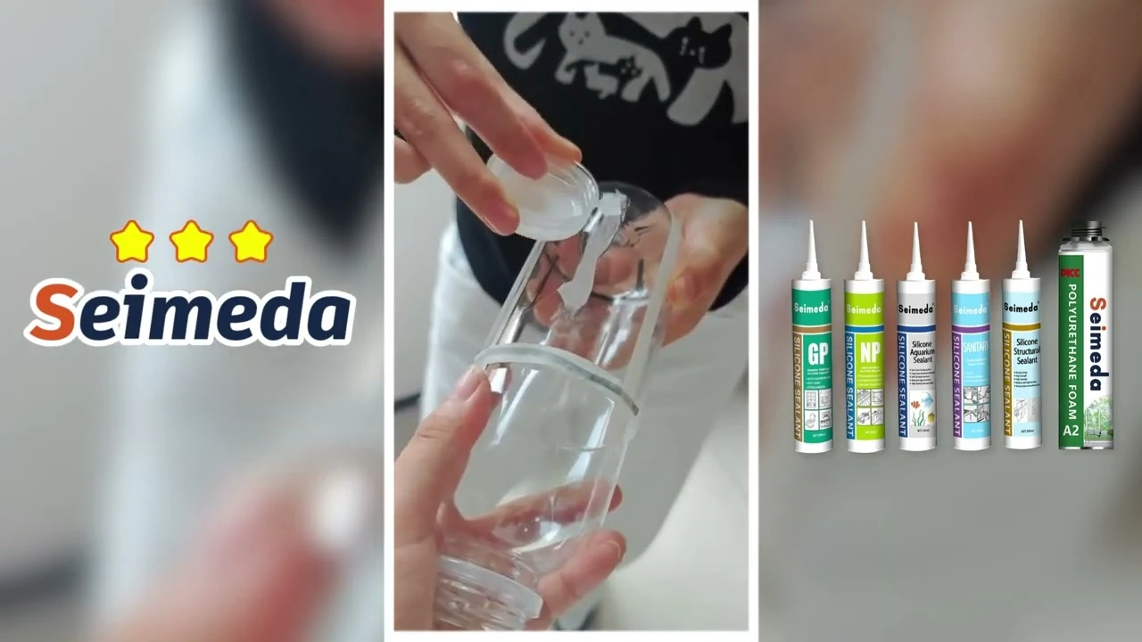 Test d'int&eacute;grit&eacute; de scellage de simulation de fuite lat&eacute;rale de mastic de silicone anti
