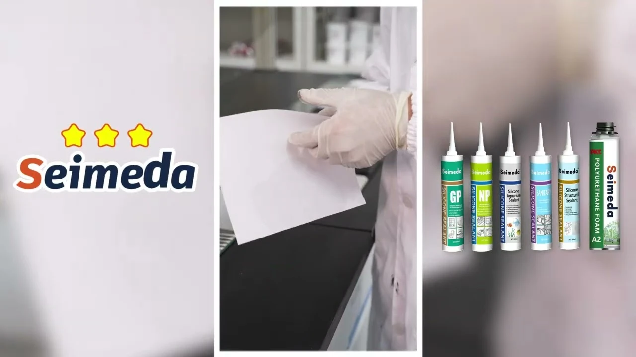 Test de pliage du mastic silicone, motif papillon et &eacute;valuation de la rh&eacute;ologie