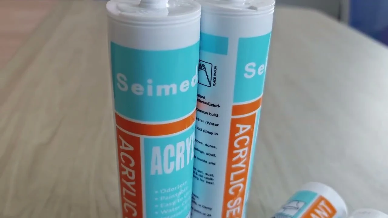 Production de mastic acrylique