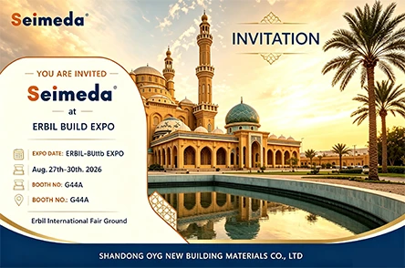 Seimeda &agrave; l'Erbil Build Expo&nbsp;2026&nbsp;: mastics silicone, mousse PU et amp; OEM